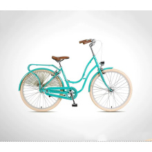 26" Fashionable Carbon Single Speed Women City Bike